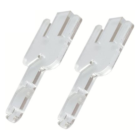 2 kpl Kiristyssovitin Kompakti Läpinäkyvä 3 Jänniteyhteensopiva Akryyli Express Neulekone A