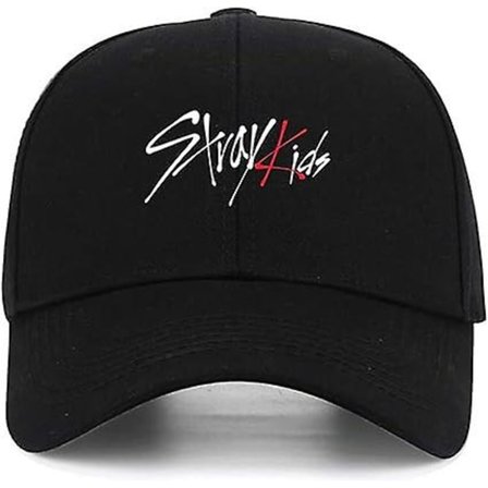 Cap Stray Kids Caps Justerbar Caps Baseball Caps Dame Caps Svart Caps