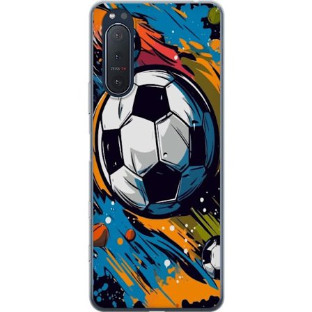Mobilskal till Sony Xperia 5 II med Fotbollar