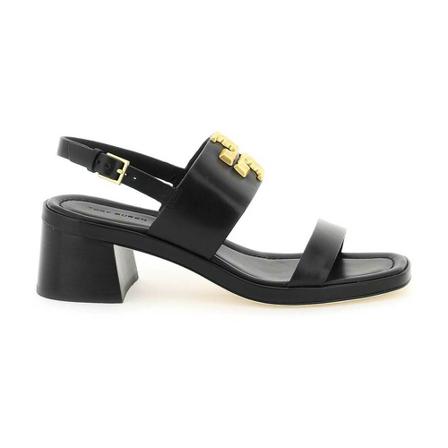 Tory Burch, Sandals Zwart, Dames, Maat:38 EU