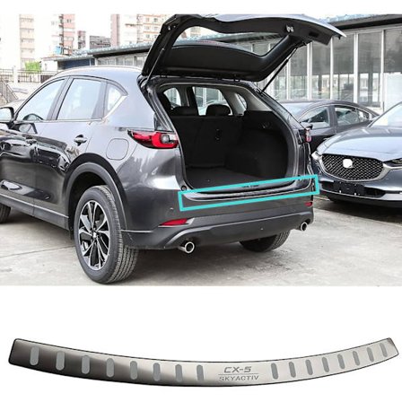 Biltilbehør Bakre Bagasjeromsfanger For Mazda CX-5 CX5 2017-2024 Bakre Støtfangerbeskytter Bildeler