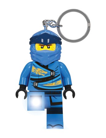 Lego Ninjago Legacy Jay Nøglering Med Led-Lys Blue Euromic