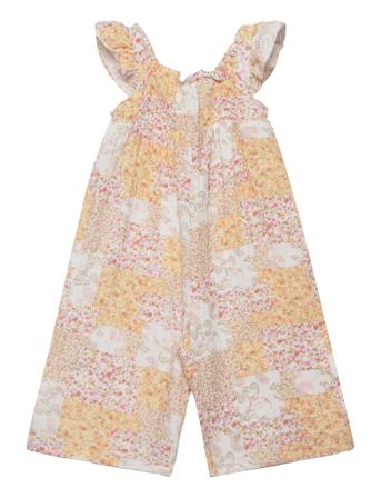 Jumpsuit Frill Detail And Smoc Jumpsuit Multi/mønstret Lindex*Betinget Tilbud