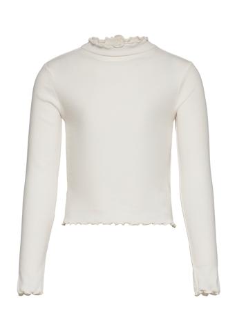 Rib Longsleeve Tom Tailor Cream