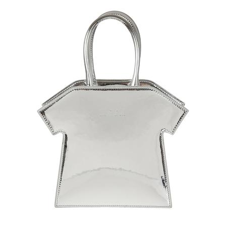 Msgm, Shoulder Bags Grijs, Dames, Maat:ONE Size