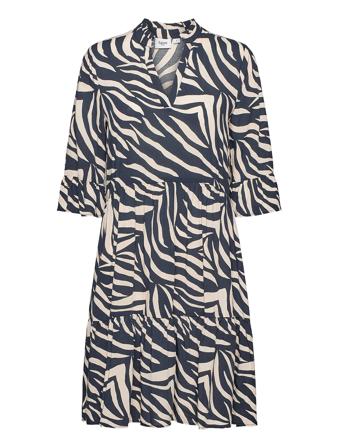 Edasz Dress Polvipituinen Mekko Musta Saint Tropez
