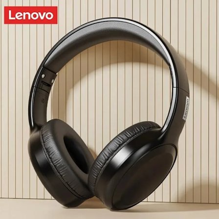 Choice Lenovo TH30 Trådlösa Hörlurar Bluetooth 5.3 Hörlurar Vikbart Gaming Headset Sporthörlurar med Mikrofon Musik Öronproppar
