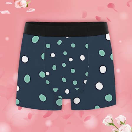 Mukavat painetut miesten alushousut joustavat trunkit kosteutta siirtävät nopeasti kuivuvat alushousut erinomainen lahjaidea hänelle ystävänpäivänä ja