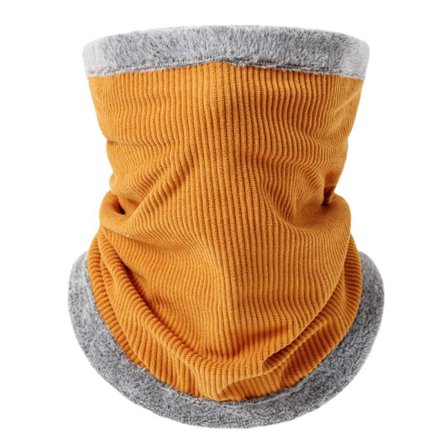 Kiristysnyörillä neulottu kaulahuivi COVER