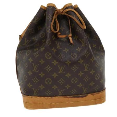 Louis Vuitton Vintage, Pre-owned Canvas louis-vuitton-bags Bruin, Dames, Maat:ONE Size