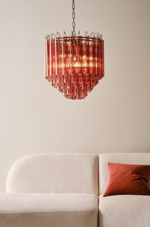 Jotex - AURO lysekrone Brun - Kjøp Krystallkroner & takkroner hos Jotex