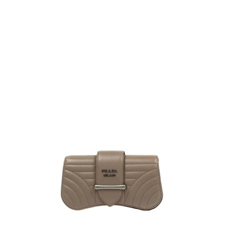 Prada Vintage Pre-owned Sidonie Tas , Beige , Dames , Maat: ONE Size Vintage Tassen