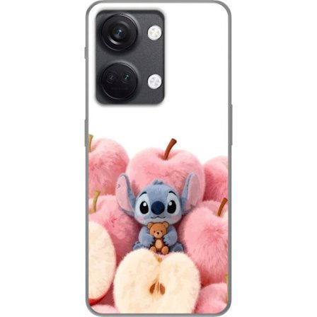 Yhteensopiva Puhelinkuori OnePlus OnePlus Nord 3 Värikäs kollaasi futuristisilla tyttöryhmän hahmoilla, sydämillä ja glitterillä nykyaikaisessa