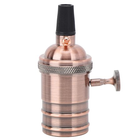 Retro-tyyliin E27-lampunkanta, lampunpidin, jossa kytkin, riippuvalaisimen lisävarusteet