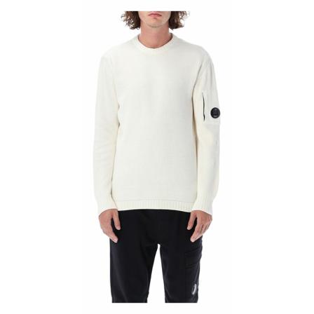 C.p. Company, Knitwear Mkn 232A005558G Wit, Heren, Maat:M,Cotton