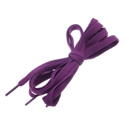 Sko-lisser - Mørkelilla - Flate [140 cm]