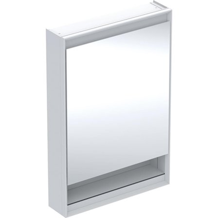 Geberit ONE 505.830.00.2 Spegelskåp 60 cm, med nisch Vänster, aluminium, Badrum