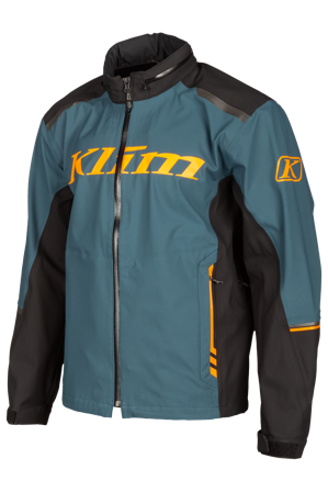 Motorjas Klim Enduro Castlerock Petrol/Strike Oranje XL