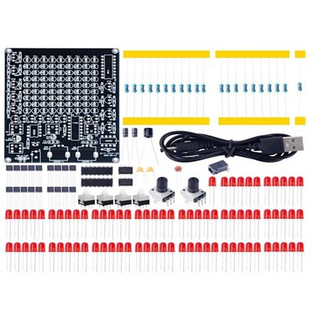 LED Pursuit Light Kit Lodding Practice LED Chaser PCB Board