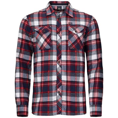 Elevenate Men's Cham Shirt Men long-sleeved shirts Red M