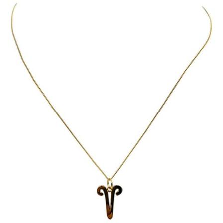 Chloé Pre-owned Necklace , Geel , Dames , Maat: ONE Size Vintage Sieraden