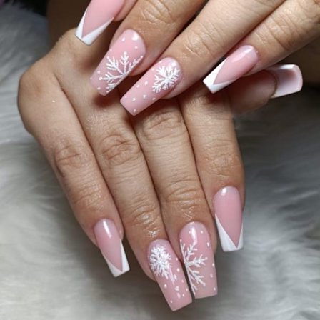 Jul Franska Fake Nails Ballerina False Nail