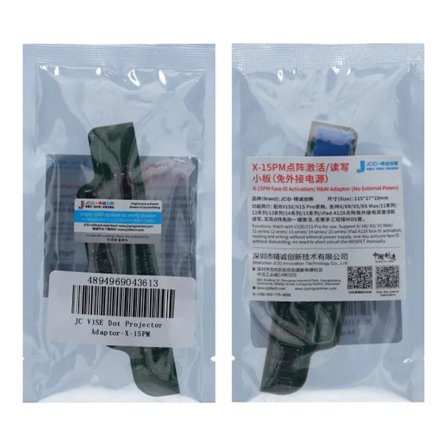 JC V1SE Face ID Dot Projector Adapter för iPhone X till 15 Pro Max