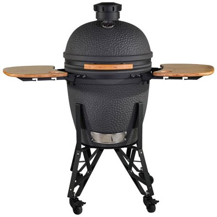 Kamado kolgrill med högkvalitativ keramisk konstruktion och mångsidigt grillsystem