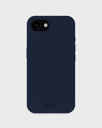 HOLDIT Holdit Silicone Case iPhone 16e Midnight Blue, Tøj & Bolig, Elektronik, Telefon & Mobiltilbehør