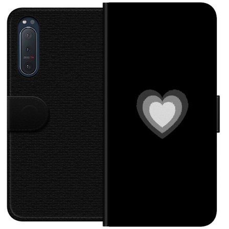 Yhteensopiva Lompakkokotelo Sony Sony Xperia 5 II Soft Glow Heart