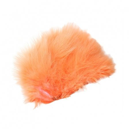 Whiting Super 'Bou White dyed Salmon