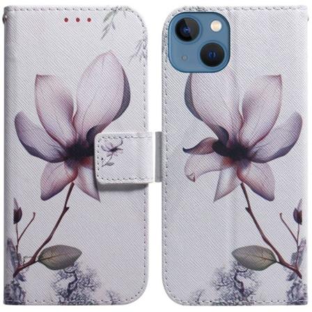 IPhone 15 fodral med en print - Rosa blomma Rosa
