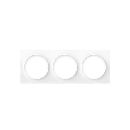 Fibaro Walli Triple Cover Plate Monteringsramme