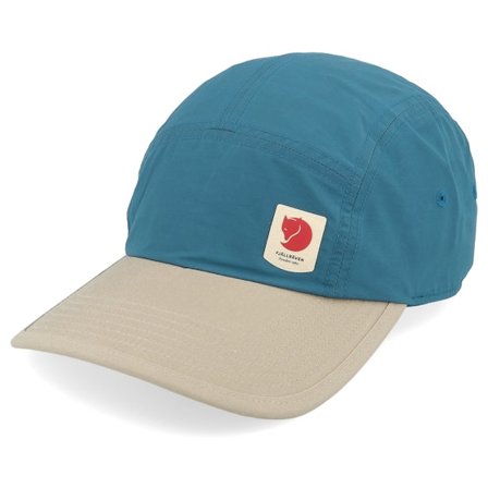 Fjällräven - Azul unconstructed Gorra - High Coast Wind Cap Deep Sea-fossil Dad Cap @ Hatstore