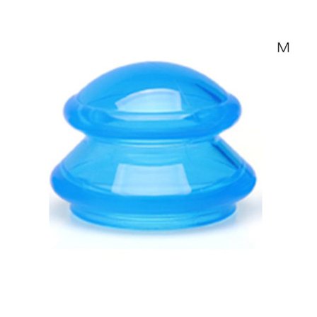 1 STK Silikon Anti Cellulite Vakuumsug Massasjekopper Fysio