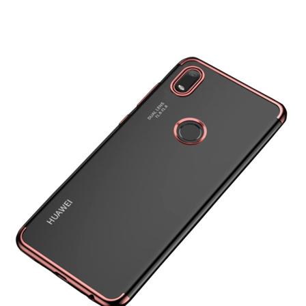 Stöttåligt Silikonskal (floveme) - Huawei Y6s Roséguld