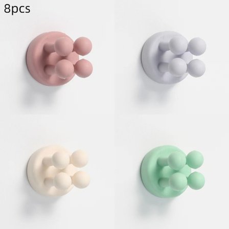 8st silikontandborsthållare Duschkrokar Organizer - spot sales