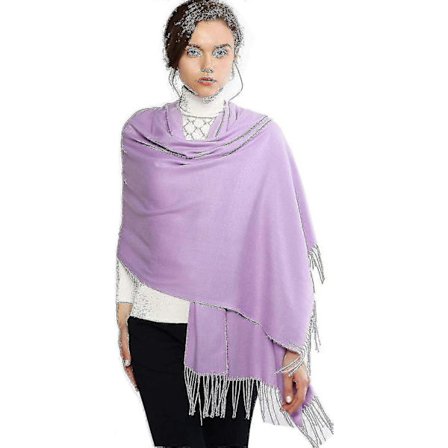 Damscarf Pashminasjalar och omslag för aftonklänning Brudtärna Bröllop Brud Vinter Varm Lång Stor Scarves