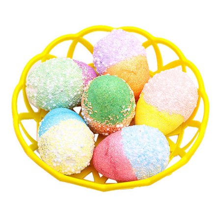 Sæt Levende Festlig Touch Kunstige Påskeæg Polystyren Styrofoam Smuk Simulation Påskeæg til Fest