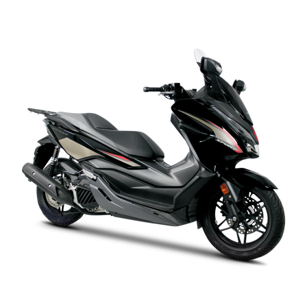 Stafferingssæt Uniracing, Sort - Honda Forza 125 2019-2020