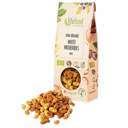 Lifefood Morbær RAW Ø 100 g, Helse & Madvarer, Tørret Frugt & Nødder, Tørret Frugt