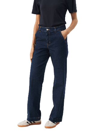 Part Two Giana JE trouser Byxor Dam Blå 33