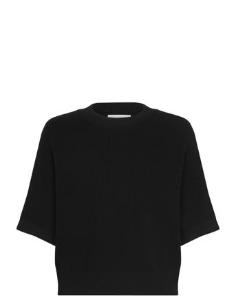 Mschamari Rachelle 2/4 Pullover Tops Knitwear Jumpers Black MSCH Copenhagen
