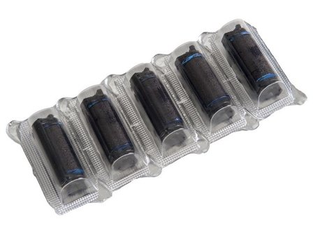 Ersättningsbläckpatron, 18026, svart, 5/fp - Lyreco - Kontorsmaterial - Butiksmaterial - Prisetiketter och prismärkare