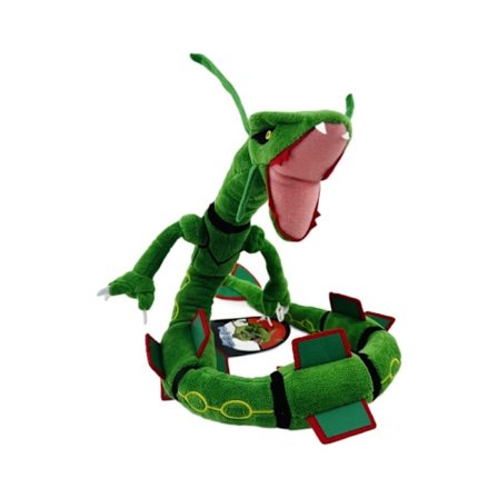78 cm grønn Rayquaza stor sterk tom sittende himmeldrage sprukket tom sittende grønn drage med skjelett kan formes plysjleketøy