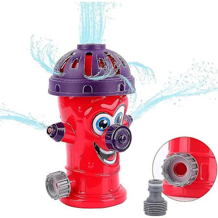 Sunshine Smile Sprinklerleker for Barn, Brannhydrant Sprinkler, Vann Sprinklerleker