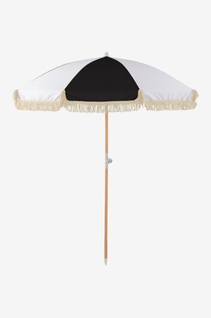 Jotex - Parasoll Svart/hvit - INDIO - Kjøp Parasoller & pergola hos Jotex