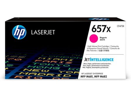 HP Toner CF473X 657X 23K Magenta - Lyreco - Toner och bläck - Tonerkassetter - Toner HP