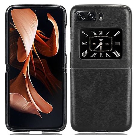 PU-lærdeksel kompatibelt med Moto Razr 2022 smarttelefon