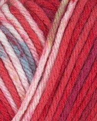 Garn Sara 50 g Rot multi - Viking of Norway